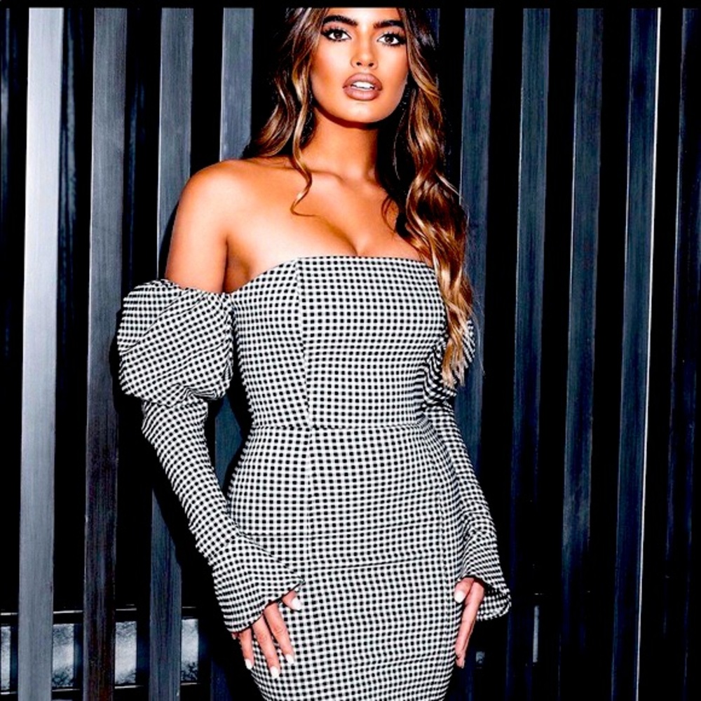All Puffed Out Off-Shoulder Dress
